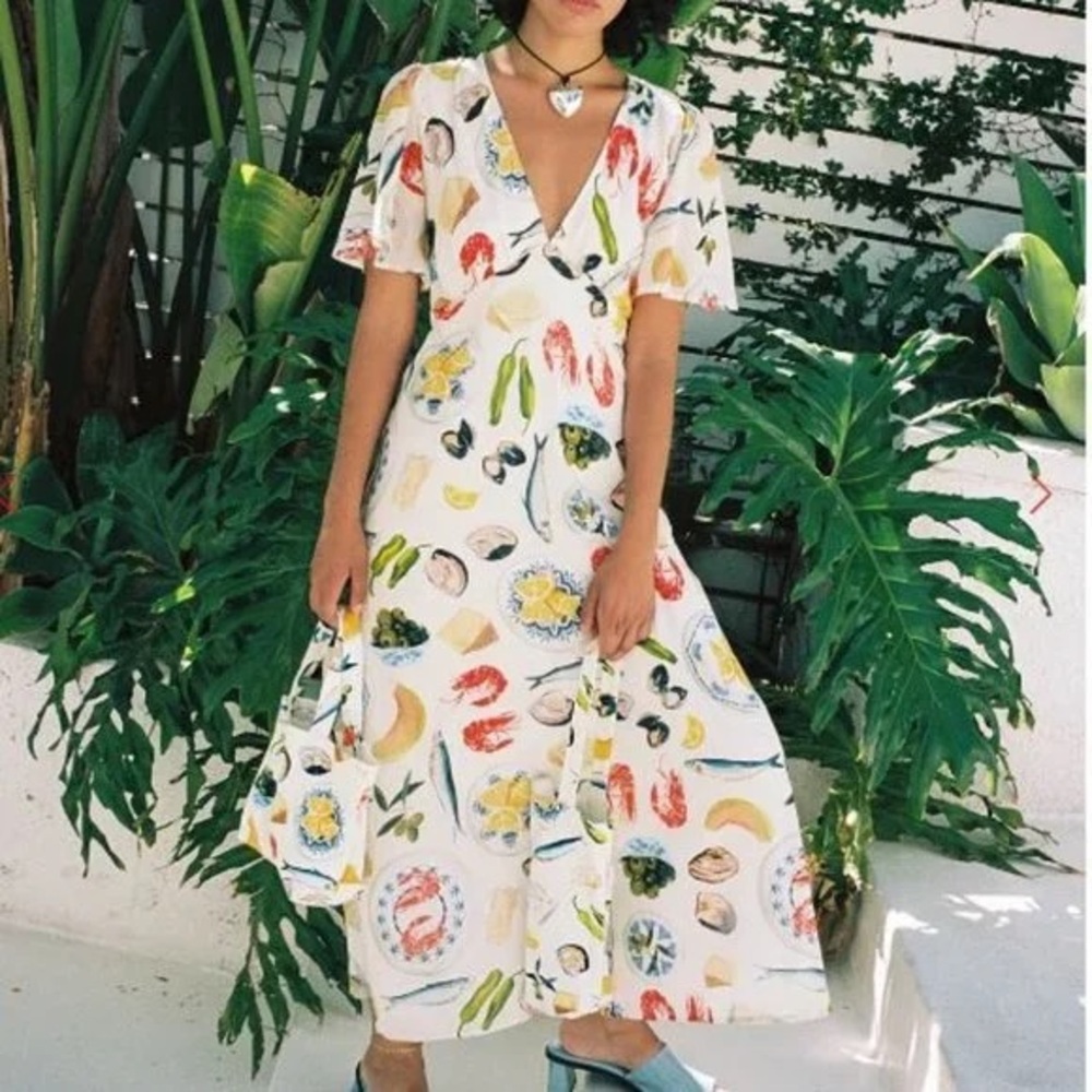 Lisa Says Gah Grace Dress in Tapas Ivory, Size XXXL